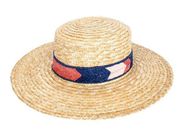 Peter Grimm Zara Resort Straw Beach Resort Hat One Size