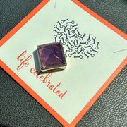 Keep Collective Pyramid Amethyst Bracelet charm New