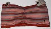 Lucky Brand Striped Bandeau Strapless Bra Size L