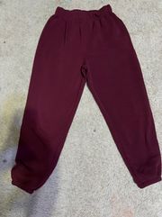 By Rosee Maroon Joggers