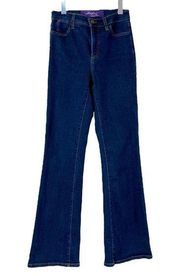 NYDJ Jeans Classic Slim Bootcut Stretch Dark Wash Mid Rise Women’s Size 6