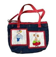 Handmade homemade sewing bag / purse