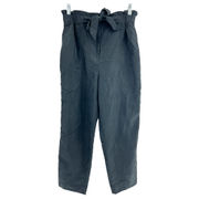 Prologue SMALL Dark Gray Paperbag Relaxed Crop Pants