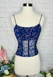 Mesh Floral Cami