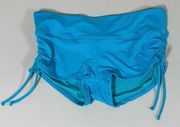 Beach House Blue Bathing Suit Swim Shorts Bikini Bottoms Swimwear Size 6 💙