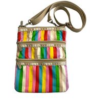 LeSportsac Zippered Crossbody Bag Multicolored Tiered