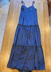 Anthropologie sundry blue dress size 2