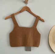 Everlane | The Cozy-Stretch Tank | Camel | Sz S | NWT