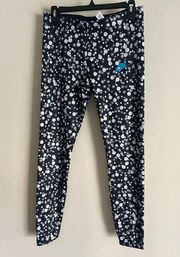 Nike  HERITAGE FLORAL LEGGINGS CJ2473-011 Womens Size M