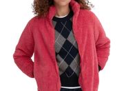 Fluffy Yarn Fleece Full-Zip Jacket 