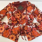 NWT lelis blouse small