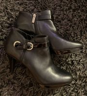 Black Heeled Booties