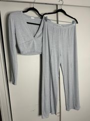 Two Piece Pants Set