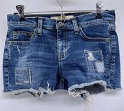 Big star size 26 denim jeans cutoff shorts