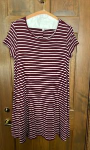 Striped Tshirt Dress