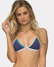 TAVIK JETT ColorBlocked Cobalt Bikini Top X•SMALL 