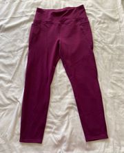 Purple Yoga Scrubs Pants