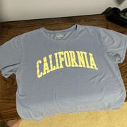 Hollister Co. Periwinkle Blue California Cotton T-Shirt