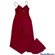 Windsor Red Lace Jumpsuit