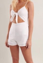 White Romper