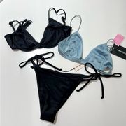 Mix and match swim by Superdown, prettylittlething and Lulu’s NWT