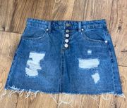 Indigo Reign denim Skirt Size 9