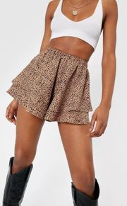 Ruffle Tiered Shorts