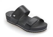 New Balance City Slide Sandals black & white size 10