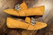Karl Lagerfeld Paris | ladies suede slip on Nyea loafers. Size: 7.5M