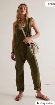 Olive High Roller Jumpsuit