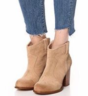 Splendid Lakota Round Toe Suede Ankle Boot