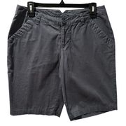 COLUMBIA Dark Gray Bermuda Shorts-sz 8