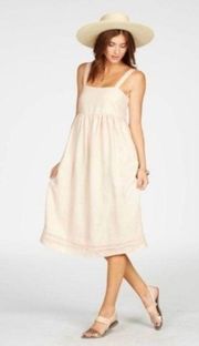 NWT Knot Sisters Stella Peasant Dress in shell