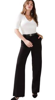 White House Black Market Flare Leg High Rise Dress Pant Trousers Women’s Size 8