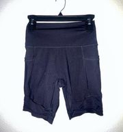 Aerie Black  biker shorts