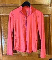 Title Nine Women’s Full  Zip Light Weight Jacket W/Front Pockets Size Med-EUC