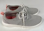 Crocs Womens Mesh Lace Up Sneakers Size 9