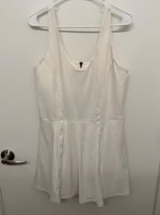 White Exercise Dress