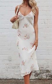 floral midi dress