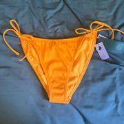 Neon Orange Swimsuit Bottoms