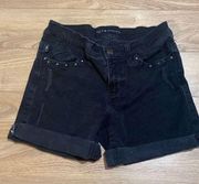 rock and republic black shorts