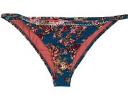 New Tavik Terrace Floral Print Scalloped Trim Antic Bikini Bottom