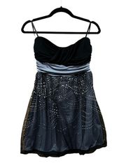 BCX Strapless Glittery Mini Dress (9)