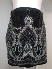 Gianna Bini Beaded Skirt