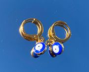 Handmade Evil Eye Earrings