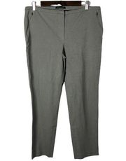 Elie Tahari Gray High Rise Skinny Dress Pants 12