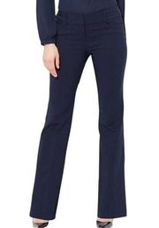 NWT New York & Co 7th Avenue Bootcut Trousers Dress Pants in Navy Size 8 Tall