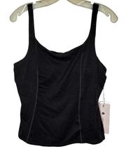 Love Tree Black Workout Tank Top nwt