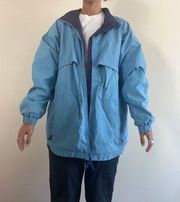 Baby Blue Gorpcore Windbreaker