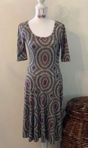 LuLaRoe NWOT very cute, colorful  knit dress